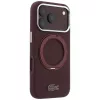  iPhone 18 Pro / iPhone 17 Pro bordó Lacoste Petit Pique MagSafe tok -3666339645625 4 kép