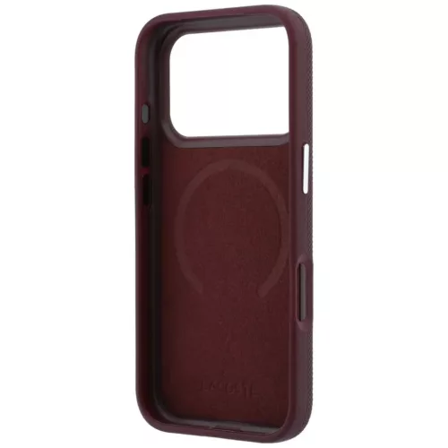  iPhone 18 Pro / iPhone 17 Pro bordó Lacoste Petit Pique MagSafe tok -3666339645625 7 kép