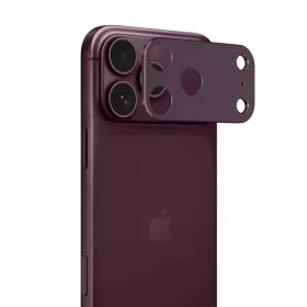  Apple iPhone 18 Pro bordó Tech-Protect Camalloy Fit+ kameravédő-5906302399390 2 kép