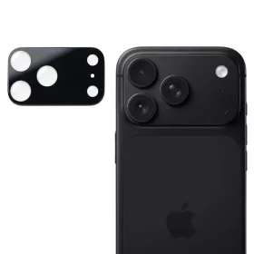  iPhone 18 Pro Max fekete Techsuit teljes kameravédő edzett üvegfó-5949419386051 1 kép