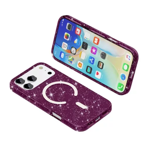 iPhone 18 Pro / 17 Pro készülékhez Terminátor stílusú csillámpo- 5 kép