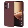  Xiaomi Redmi 17C 5G Techsuit SoftFlex szilikon tok, szilvavörös-5949419387867 1 kép