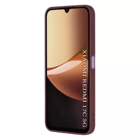  Xiaomi Redmi 17C 5G Techsuit SoftFlex szilikon tok, szilvavörös-5949419387867 2 kép