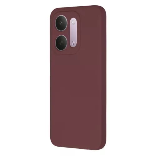  Xiaomi Redmi 17C 5G Techsuit SoftFlex szilikon tok, szilvavörös-5949419387867 3 kép