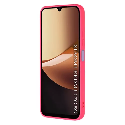  Xiaomi Redmi 17C 5G élénk rózsaszín Techsuit SoftFlex szilikon to-5949419387850 2 kép
