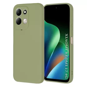    Xiaomi Redmi 17 4G / Redmi 17 5G matchazöld Techsuit SoftFlex szilikon tok