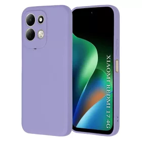    Xiaomi Redmi 17 4G / Redmi 17 5G világoslila Techsuit SoftFlex szilikontok