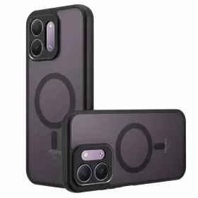 Xiaomi Redmi 17C 5G matt fekete Techsuit PureFrost MagSafe tok-5949419387812 1 kép
