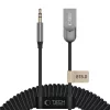  Tech-Protect Ultraboost AU04 Bluetooth 6.0 AUX hangadapter, szürke-5906302342754 2 kép