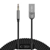  Tech-Protect Ultraboost AU04 Bluetooth 6.0 AUX hangadapter, szürke-5906302342754 3 kép