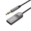  Tech-Protect Ultraboost AU04 Bluetooth 6.0 AUX hangadapter, szürke-5906302342754 4 kép