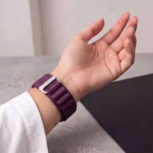  Apple Watch (44/45/46/49 mm) Tech-Protect Nylon Pro fonott nejlon ór-5906302398881 5 kép