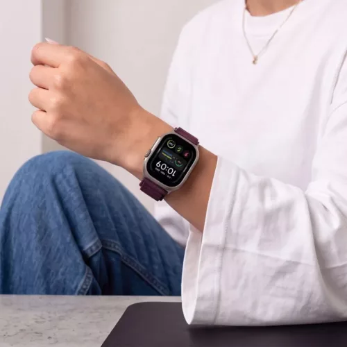  Apple Watch (44/45/46/49 mm) Tech-Protect Nylon Pro fonott nejlon ór-5906302398881 7 kép