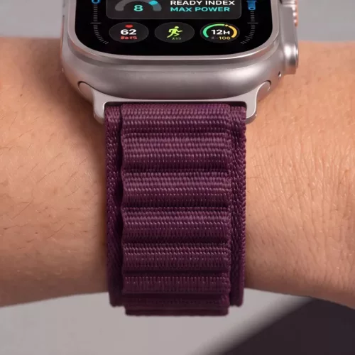  Apple Watch (44/45/46/49 mm) Tech-Protect Nylon Pro fonott nejlon ór-5906302398881 8 kép