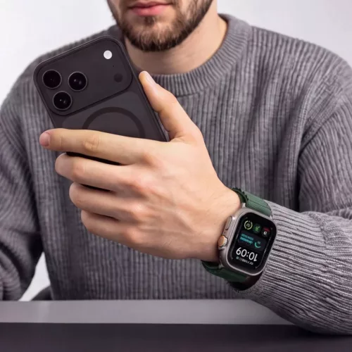  Apple Watch 8/9/10/11/12/SE/Ultra (44/45/46/49 mm) Tech-Protect Nylon-5906302399345 4 kép