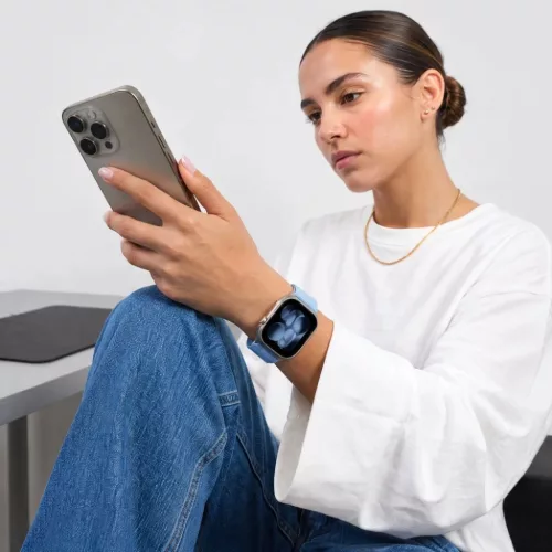  Apple Watch 8/9/10/11/12/SE (40/41/42 mm) Tech-Protect NylonLoop baba-5906302326662 4 kép