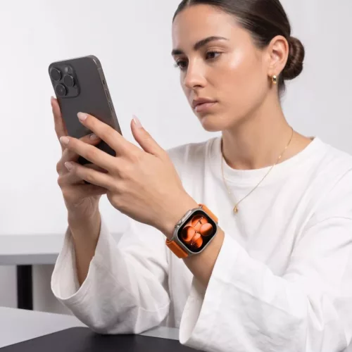  Apple Watch 8/9/10/11/12/SE/Ultra 44/45/46/49 mm-es óraszíj – Tec-5906302398935 4 kép