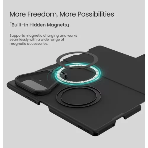  Samsung Galaxy Z Fold 8 Ultra mágneses szilikonbőr tok – Nillkin -6902048314528 7 kép