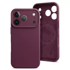  iPhone 18 Pro és iPhone 17 Pro bordó MagColor Pure szilikontok-5900217508496 1 kép