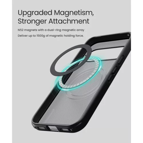  Google Pixel 11 fekete Nillkin Super Frosted PRO Magnetic hátlap-6902048314573 5 kép