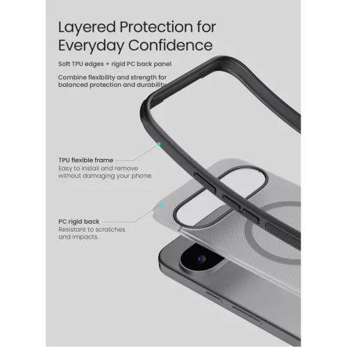  Google Pixel 11 fekete Nillkin Super Frosted PRO Magnetic hátlap-6902048314573 6 kép
