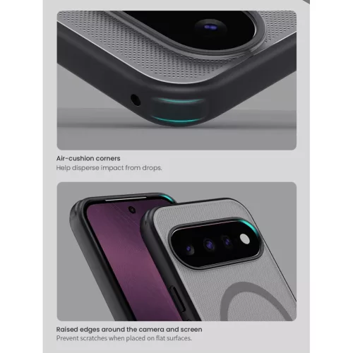  Google Pixel 11 fekete Nillkin Super Frosted PRO Magnetic hátlap-6902048314573 7 kép