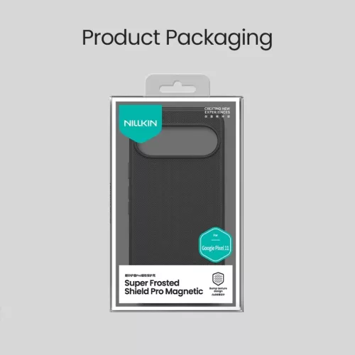  Google Pixel 11 fekete Nillkin Super Frosted PRO Magnetic hátlap-6902048314573 9 kép