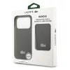  iPhone 18 Pro fekete Lacoste Iconic Petit Pique MagSafe pénztárcás-3666339647469 10 kép