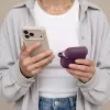  Apple AirPods 4 / 5 bordó Tech-Protect Silicone Hook szilikon tok-5906302399758 6 kép