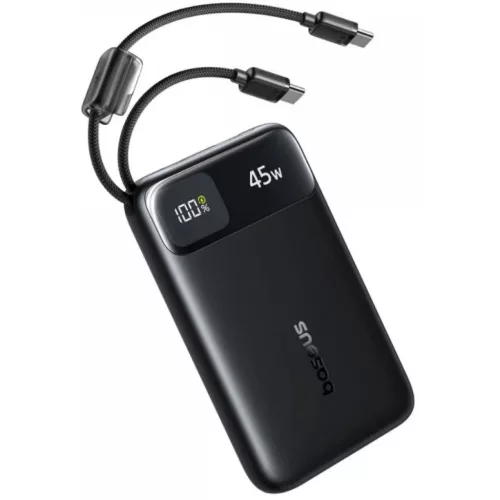 Baseus EnerFill FC11 10000 mAh, 45 W-os külső akkumulátor, fekete (-6942521203901 2 kép
