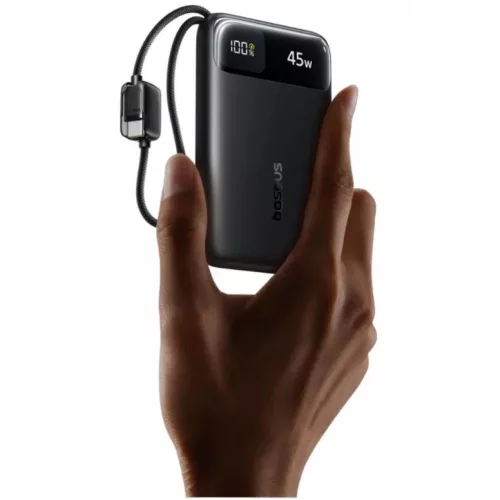 Baseus EnerFill FC11 10000 mAh, 45 W-os külső akkumulátor, fekete (-6942521203901 3 kép
