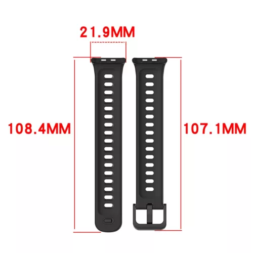  Honor Band 11 / Band 11 Pro Techsuit W081 szilikon óraszíj, platina-5949419386174 4 kép