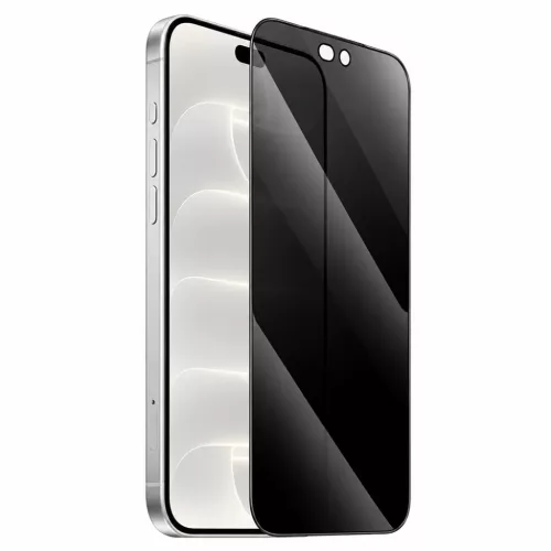  iPhone 18 Pro Blueo betekintésgátló védőüveg, fekete, 5 db-6934663782710 3 kép