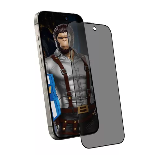  Apple iPhone 18 Pro Max fekete Blueo betekintésgátló kijelzővéd�-6934663783267 7 kép