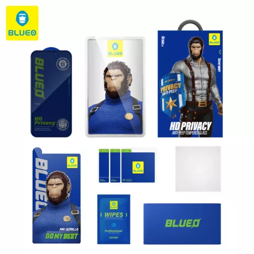  iPhone 18 Pro Max Blueo betekintésgátló kijelzővédő üvegfólia-6934663782703 7 kép