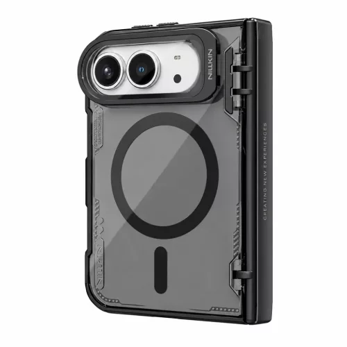  iPhone Duo Nillkin Iceblade Prop Magnetic fekete tok átlátszó feke-6902048314764 3 kép