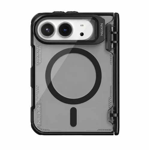  iPhone Duo Nillkin Iceblade Prop Magnetic fekete tok átlátszó feke-6902048314764 4 kép