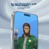  iPhone 18 Pro Max fekete Blueo tükröződéscsökkentő matt védő�-6934663788651 6 kép