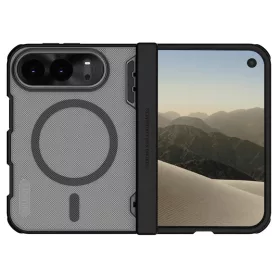  iPhone Duo átlátszó fekete Nillkin Super Frosted Shield Fold mágn-6902048314795 1 kép