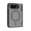  iPhone Duo átlátszó fekete Nillkin Super Frosted Shield Fold mágn-6902048314795 5 kép