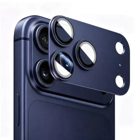  iPhone 17 Pro mélykék Blueo fémkeretes kameraobjektív-védő üve-6934663783724 1 kép