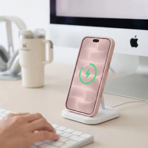  Apple iPhone 17 Pro / 18 Pro matt rózsaszín Tech-Protect MagPeak Ma-5906302399727 5 kép