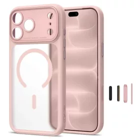  Apple iPhone 17 Pro Max / 18 Pro Max matt rózsaszín Tech-Protect Ma-5906302399734 2 kép