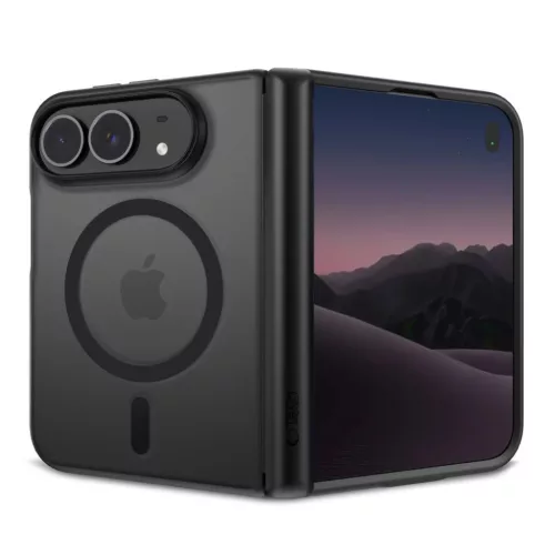  Apple iPhone Duo matt fekete Tech-Protect MagPeak MagSafe CC tok-5906302343409 2 kép