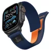  Apple Watch 8/9/10/11/12/SE/Ultra (44/45/46/49 mm) sötétkék-naranc-5906302399161 1 kép
