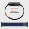  Apple Watch 8/9/10/11/12/SE/Ultra (44/45/46/49 mm) sötétkék-naranc-5906302399161 4 kép