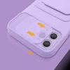 iPhone 12 Pro Max Nexeri Szilikon tok kameralencse védővel lila-5904161109303 8 kép