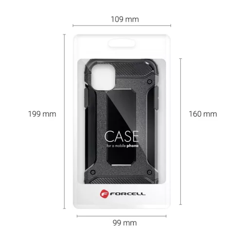 Samsung Galaxy A22 5G Forcell Armor tok fekete-5903396117220 2 kép