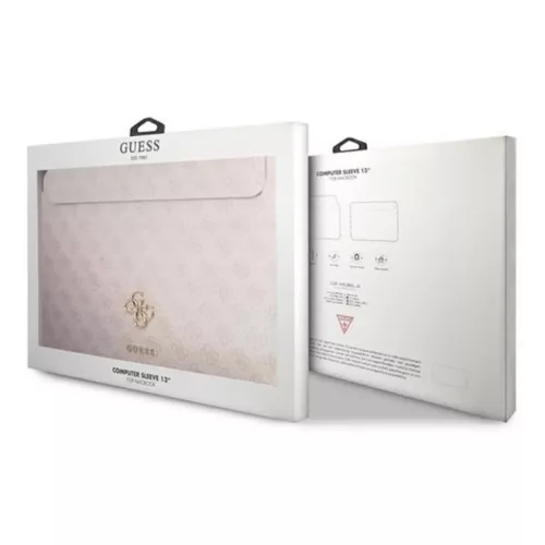Guess 4G Sleeve 13'' laptop táska rózsaszín színben GUCS13G4GFPI-3666339005351 5 kép