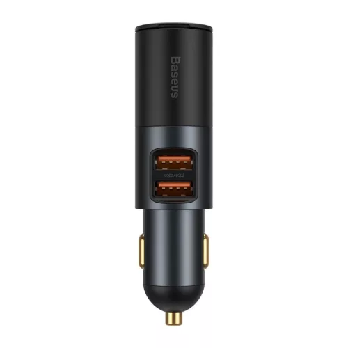 Baseus Share Together Autós szivargyújtós töltő 2x USB 120W QC PD-6953156206700 2 kép
